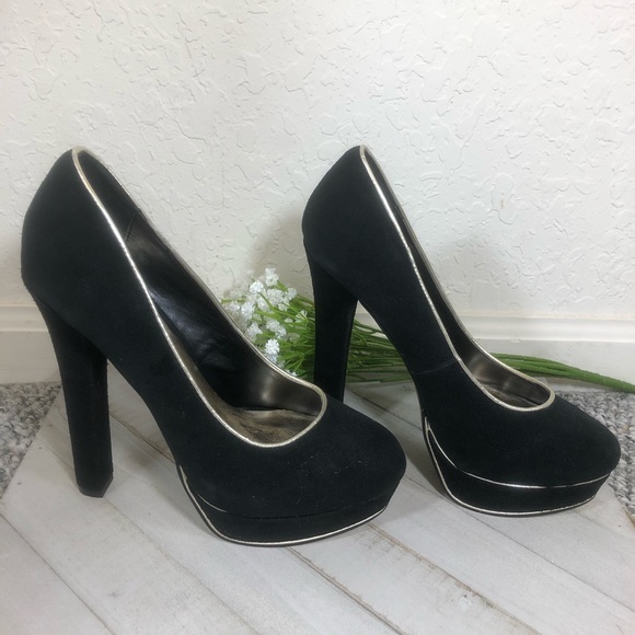 Steve Madden P-Gloria Size 7 1/2 Platform Heels - Picture 3 of 5